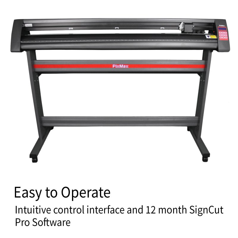 Vinyl Cutter Plotter Extra Large 59 inch Optical Eye Laser Guiding Business Sign Sticker Cutting Making & Flexi Starter Software