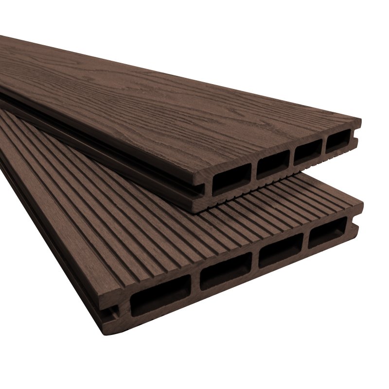 Composite Decking Boards x 5 – Brown