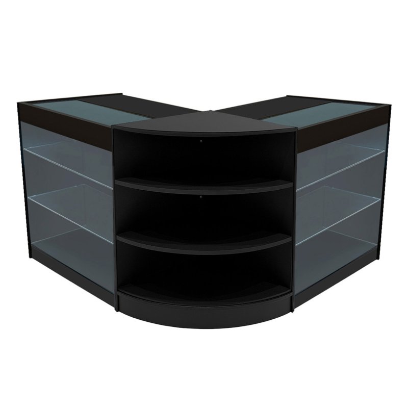 Apollo LED Shop Counter Set LM60 & 2 x K900 - Black