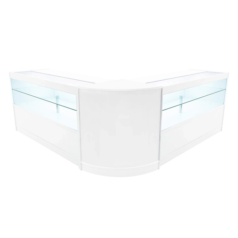 Selene LED Shop Counter Set CM60 & 2 x C1500 - White