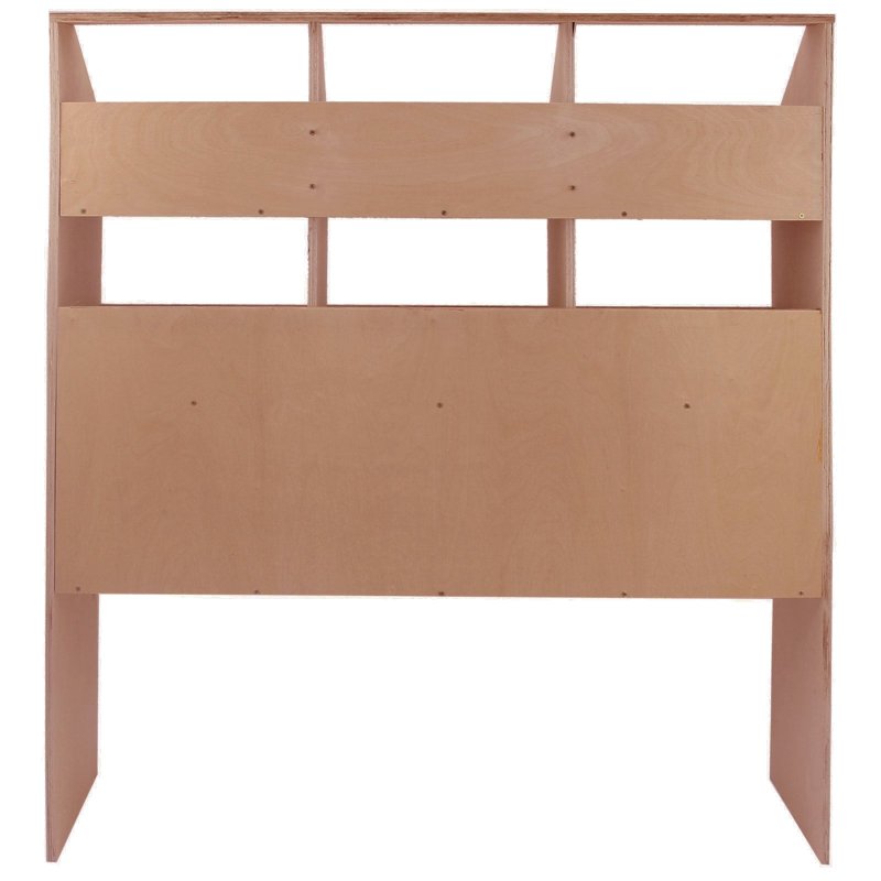 Monster Racking Wooden Van Rack System / 6 Pigeon Hole & 3 Drawers Plywood Shelving / 102cm x 120cm x 30cm, Plywood