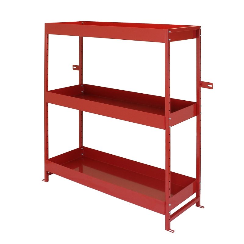 Monster Racking Volcano Van Racks Metal Shelves Shelving Tool Storage Unit Duo, 116.5cm x 115cm x 34.8cm