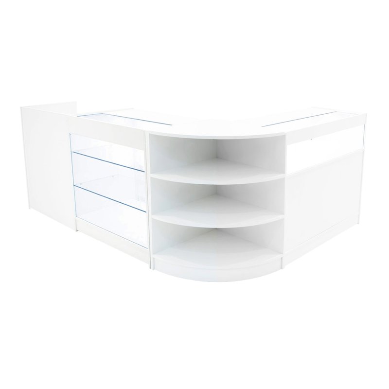 Hyperion LED Shop Counter Set K900, B900, TB60 & LM60 - White