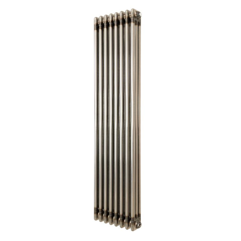 Traditional 3 Column Radiator - 1500 x 380mm - Raw Metal