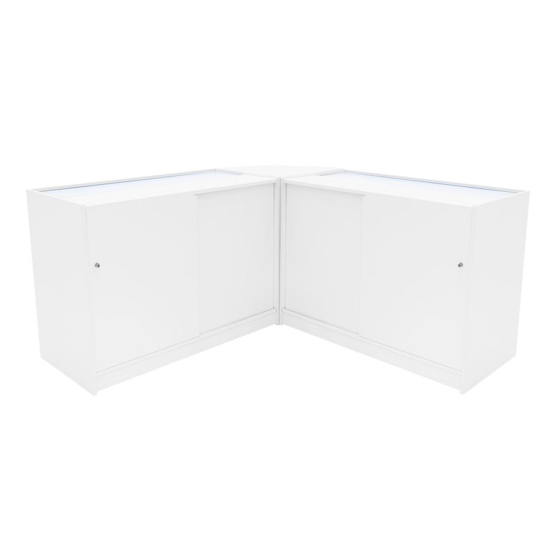 Selene LED Shop Counter Set CM60 & 2 x C1200 - White