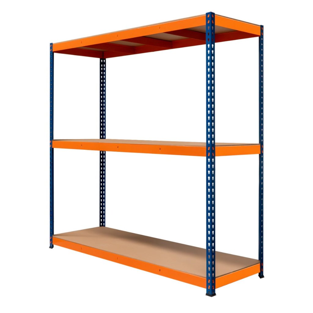 Garage Racking Nz Heavy-Duty Garage Racking Unit with 3 Adjustable Shelves: Yavolo