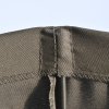 Outsunny 2.5m Shanghai Garden Parasol Umbrella with Crank & Tilt, Adjustable Outdoor Sun Shade, Grey