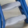 AIYAPLAY Kids Slide 3 in 1 Freestanding Toddler Slide with Climber, Basketball Hoop, Basketball, Tiger-Themed for Ages 18-36 Months - Blue