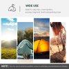 Outsunny 2-3 Person Tunnel Tent with Sewn-in Groundsheet, Air Vents, Rainfly, 2000mm Water Column, Camping Tent with 1 Bedroom, Inbuilt Porch, Living Area for Camping, Hiking, Green