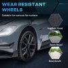 AIYAPLAY Maserati GT2 Licensed 12V Electric Car for Kids, Kids' Electric Ride on with Suspension System, Remote Control, USB, Music, Horn, Lights, Auxiliary Wheels, for Ages 3-5 Years, Grey