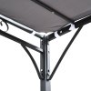 Outsunny 3 x 3(m) Pergola Gazebo Metal Frame Elegant Scrolling Weather-Resistant Canopy Sun Rain Shade Garden Outdoor Shelter, Grey