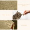 PawHut Cat Scratching Board, Cardboard Cat Scratcher Lounge Sofa with Catnip, 58 x 29.5 x 29cm