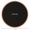 SPORTNOW Trampoline Replacement Mat with Eight Rows of Stitching, Spring Pull Tool, 54 V-Hooks, for 10ft Trampoline, Using 14cm Springs, Trampoline Jumping Mat, Orange