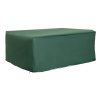 Outsunny Outdoor Garden Furniture Cover Waterproof, Anti-UV 600D Heavy Duty Oxford Fabric Patio Furniture Cover for Rectangular Sofa Table Set, Green, 245 x 165 x 55 cm