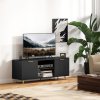 HOMCOM Modern TV Stand Cabinet for TVs up to 55