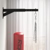 SPORTNOW Punch Bag Bracket, 5-Length Adjustable Boxing Bag Bracket, Heavy Duty Punch Bag Wall Bracket, for Home Gym, Kickboxing, Muay Thai, Punching Training