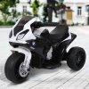 HOMCOM BMW S1000RR Licensed 6V Kids Electric Motorbike 3 Wheel Ride on Motorcycle w/ Headlights Music for 18-36 Months Black