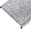 Outsunny Rocking Sun Lounger, Garden Rocking Chair Zero Gravity Lounge Chair, Outdoor Patio Recliner with Padded Pillow and Steel Frame, Grey