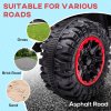 HOMCOM 12V Electric Quad Bike for Kids Ride On Car All Terrain Vehicle Toy, with Forward Reverse Functions, LED Headlights, Music, for Ages 3-5 Years - Red