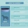 PawHut Foldable Dog Paddling Pool Pet Cat Swimming Pool Indoor/Outdoor Collapsible Summer Bathing Tub Shower Tub Puppy Washer (120 x 30H cm, Blue)