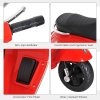 HOMCOM 6V Kids Electric Motorcycle Licensed Vespa Ride On Motorbike w/ MP3 Music LED Toy for 3-6 Years Old Red