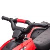 HOMCOM 12V Electric Quad Bike for Kids Ride On Car All Terrain Vehicle Toy, with Forward Reverse Functions, LED Headlights, Music, for Ages 3-5 Years - Red