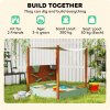 AIYAPLAY Wooden Kids Sandpit Outdoor Sandbox with Canopy with 2 Storage Bins, Funnel, Liner, Chutes, Bucket with Tap for 3-6 Years, 116 x 112.5 x 128 cm, Green