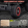 AIYAPLAY 6V Electric Car for Kids, Battery Powered Kids ATV, Quad Bike with Forward Backward, LED Headlights, for Ages 18-36 Months, Red
