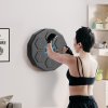 SPORTNOW Music Boxing Machine with Bluetooth Connection, LED Light Smart Music Boxing Machine Wall Mounted for Punching Beat Boxing Training Stress Relief