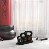 SPORTNOW Set 3 Kettlebell Set Weights with Storage Stand for Home Gym Weight Lifting Training, 5lbs, 10lbs, 15lbs (2.2kg, 4.5kg, 6.8kg)