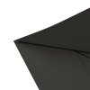 Outsunny 2 x 3(m) Garden Parasol Umbrella, Rectangular Outdoor Market Umbrella Sun Shade with Crank & Push Button Tilt, 6 Ribs, Aluminium Pole, Dark Grey