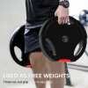 SPORTNOW Olympic Weight Plates Set, Barbell Plates Disc with 1