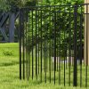PawHut Heavy Duty Dog Playpen, 8 Panels Dog Pen, 100cm Height Pet Playpen Exercise Pen, with Door, for Small and Medium, Large Dogs