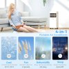 HOMCOM 5000 BTU Air Conditioning Unit, 3-in-1 Portable Air Conditioner, Dehumidifier, Cooling Fan with 2 Speeds, 24H Timer, Remote Control, Digital Display, Window Venting Kit, 18m²
