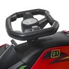 HOMCOM 12V Electric Go Kart for Kids, Battery Powered Ride on Drift Car with Music, Colourful LED Lights, Slow-Start, for Ages 8-12 Years, Red