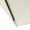 Outsunny Balcony Half Parasol Semi Round Umbrella Patio Crank Handle (2.3 m, Beige)- NO BASE INCLUDED