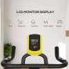 SPORTNOW Indoor Exercise Bike, Stationary Bike, Cycling Machine with Adjustable Seat and Resistance, Heart Rate Sensor, for Home Gym Workout, 8kg Flywheel, Yellow