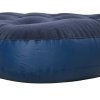 Outsunny Single Air Bed with Hand Pump, Inflatable Mattress with Flocked Surface for Guest, Camping, Travel, 191 x 73 x 22cm, Blue