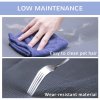 PawHut Raised Dog Bed Cat Elevated Lifted Puppy Pet Elevated Cot Portable Camping Basket - Blue (Large)