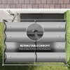 Outsunny 3 x 2m Metal Outdoor Pergola with Retractable Roof, Outdoor Gazebo Canopy Shelter with Drainage Holes for Garden, Patio, Lawn, Grey