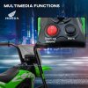 HOMCOM Honda Licensed 6V Kids Electric Motorbike, Three Wheel Ride On Motorcycle Car with Horn, Sound, for Ages 18-36 Months - Green
