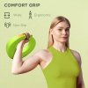 SPORTNOW 8kg Kettlebell, Soft Kettle Bell with Wide Handle for Home Gym, Weight Lifting, Strength Training, Green