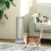 PawHut Cat Scratching Post, 56cm Corner Cat Scratch Post with Sisal Scratching Pad, for Indoor Corners, Table Corners, Sofa Corners, Grey