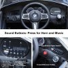 HOMCOM BMW 6GT Licensed Electric Car for Kids, 6V Battery Powered Kids' Electric Ride-on with Remote Control, LED Headlights, Music, for 3-6 Years Old