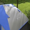 Outsunny Camping Tent, 2 Man Dome Tent, 3000mm Waterproof, with Sewn-in Groundsheet, Carry Bag and Top Hook, for Fishing Hiking Festival, Grey and Dark Blue