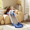 AIYAPLAY Sofa Slide, Indoor Toddler Slide with Extended Length for Bed, Stair, Easy to Assemble and Store, Blue
