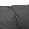 Outsunny Set of 2 Garden Chair Cushions 50W x 98L x 8D cm Comfortable Seat Pad with Backrest for Sunbeds, Rocking Chairs, Loungers for Outdoor & Indoor Use, Dark Grey