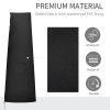 Outsunny Garden Parasol Cover Waterproof Outdoor Cantilever Banana Umbrella Protector 300D Oxford Fabric 240 x 48/70 cm for 3 m Cantilever Parasol