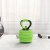SPORTNOW 4-in-1 Adjustable Weight Dumbbells Set, Used as Barbell, Kettlebell, Push up Stand, Free Weights Set for Men and Women Home Gym Training, 40KG, Green
