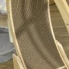 PawHut Cat Scratching Board, 4 piece Set Scratch Pad Reversible, Cat Scratcher Replacement for Cat Treadmill, Indoor Kitten, Scratching Boards Only, 55 x 26cm - Brown